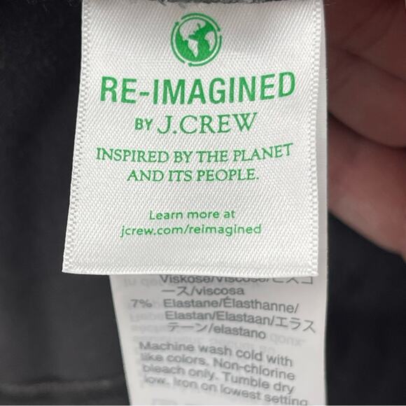 J. Crew Remi Bi-Stretch Cotton Ankle Pant Thunder Grey Size 6 Preppy Office Work - Picture 12 of 13